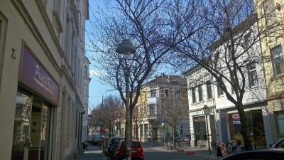 Dienstag, 07.04.2015, Heerstraße Wir warten noch, aber nun wird es ja wärmer.